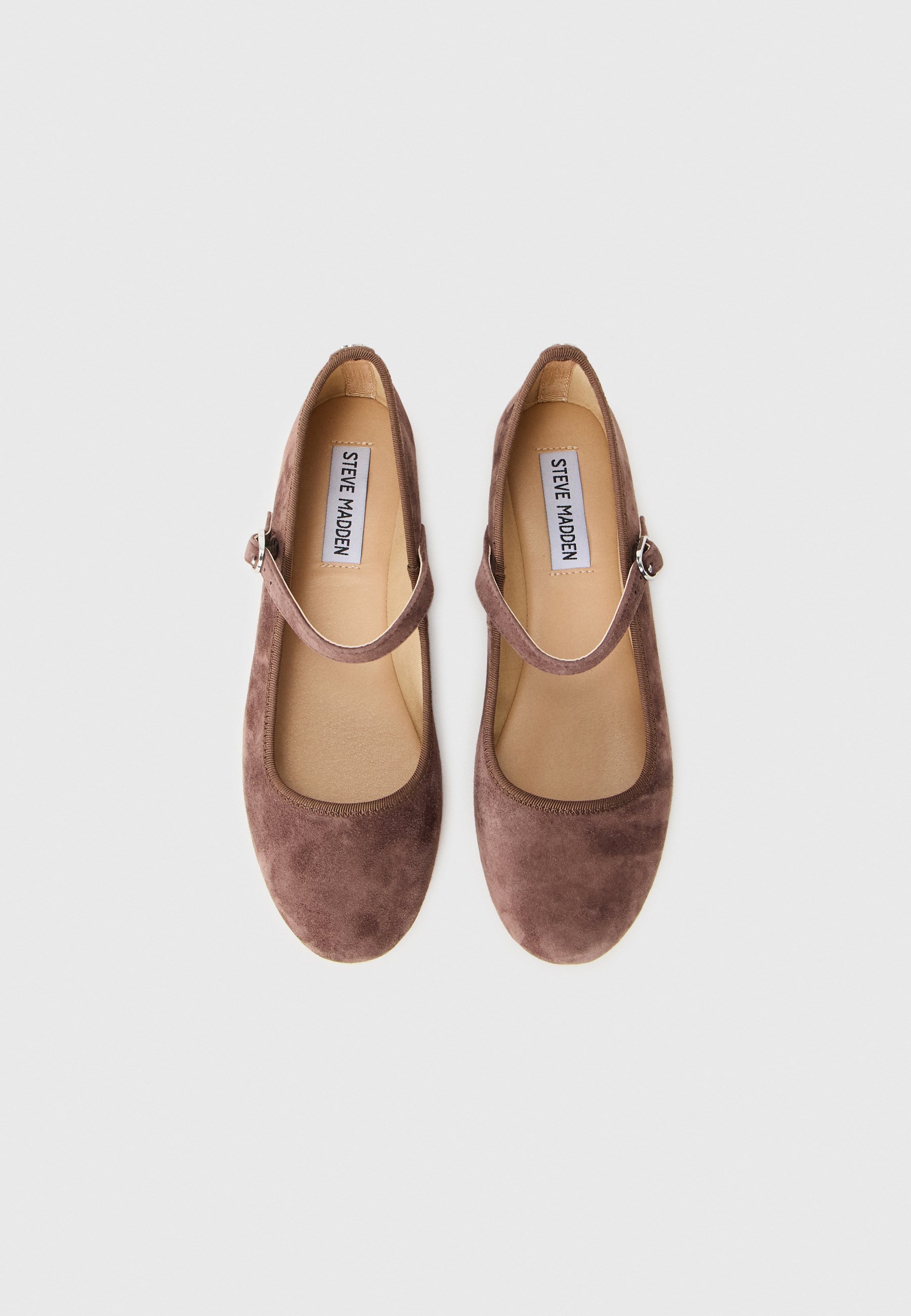 Steve Madden VINETTA - Baleriny - kawa