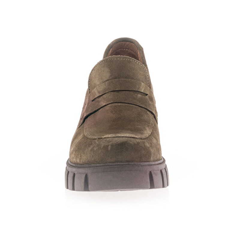 Mocassins / chaussures bateau Femme Vert