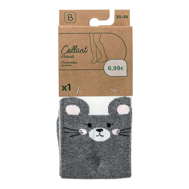 Chaussettes et collants Femme Gris