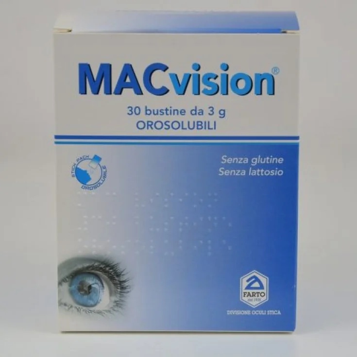 NIEUWE tablets FARMAJON MacVision 3Cpr
