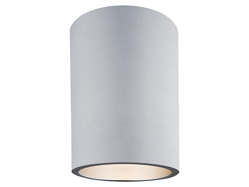 Plafon Tyber aluminiowy srebrny