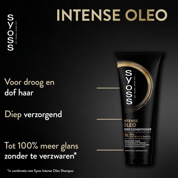 Syoss дубински регенератор Intense Oleo 250ml<br>250ml