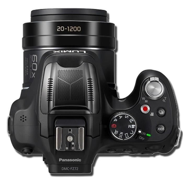 PANASONIC FZ72 - Câmera Digital Bridge com Sensor MOS de 16MP e Zoom de 60x