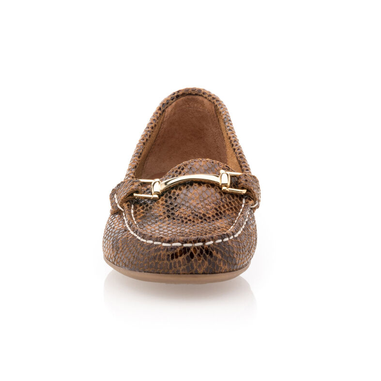 Brune loafers/båtsko til dame