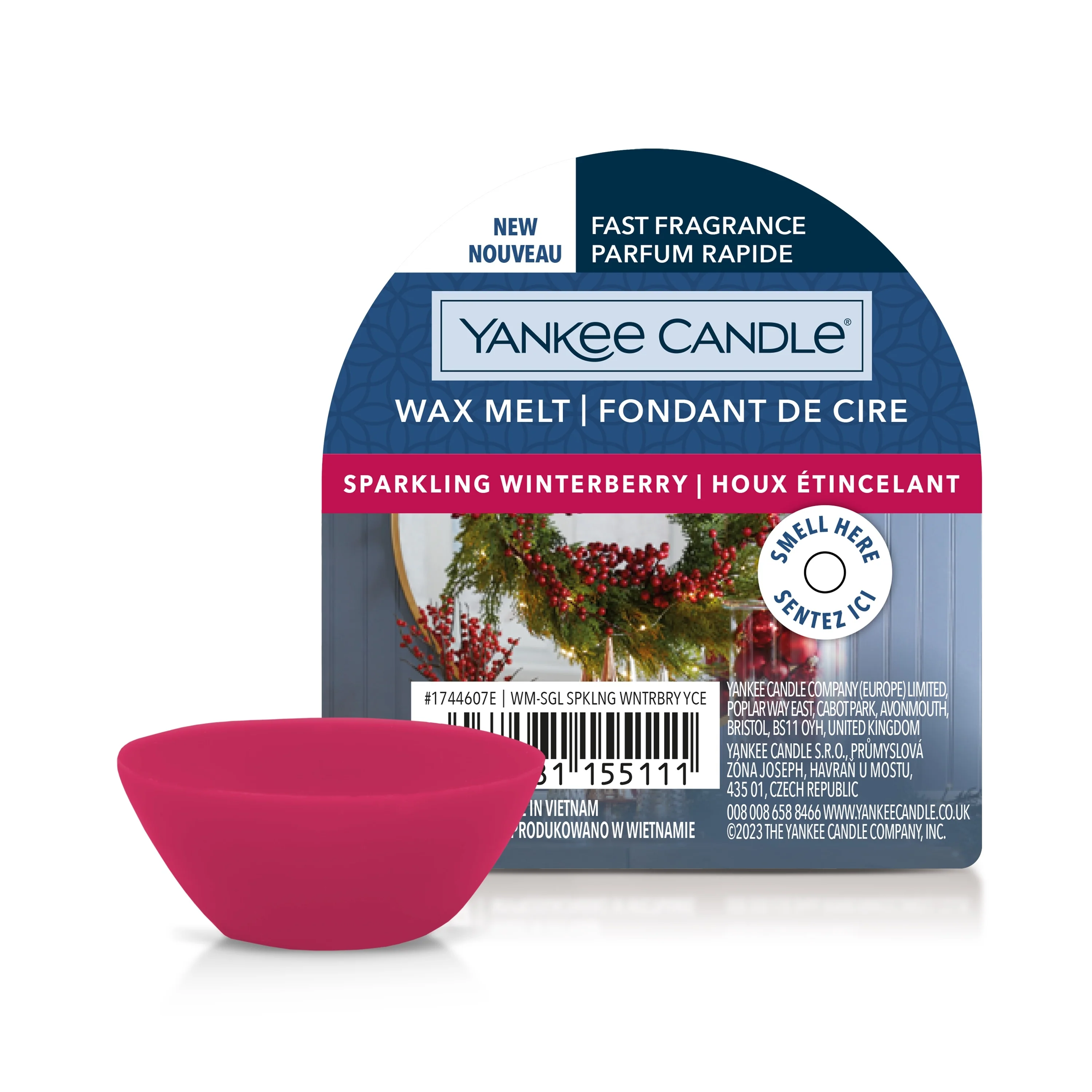 Wax Melts Sparkling Winterberry - Candela Profumata