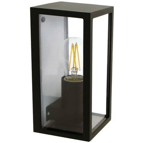 Gijon Outdoor Wall Light - PROLIGHT - E27 - Max 15W - Black Aluminum