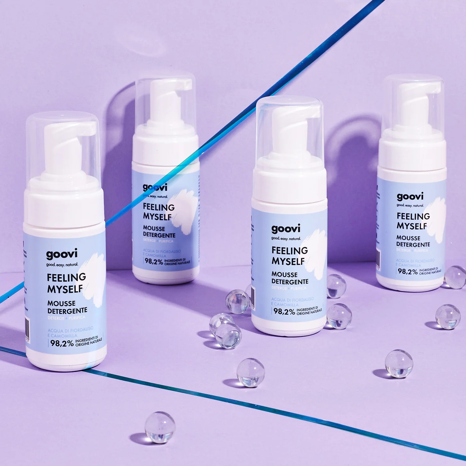 Viso Mousse Detergente FEELING MYSELF - Mousse detergente viso