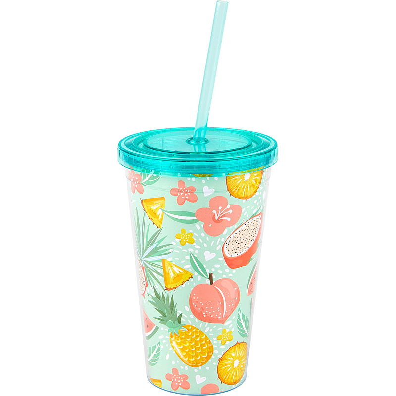 Cuisine Dryckesmugg 550 ml plast sommar