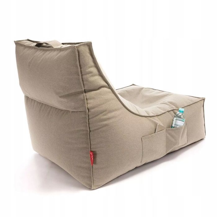 Sillón tipo puf Ecopuf Leone Atlanta - Sillón, sofá, cojín de suelo, puf para interior/exterior - Toas
