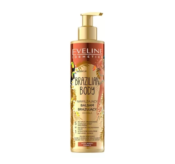 Eveline Cosmetics Brazilian Body brązujący balsam do ciała 5w1 200 ml