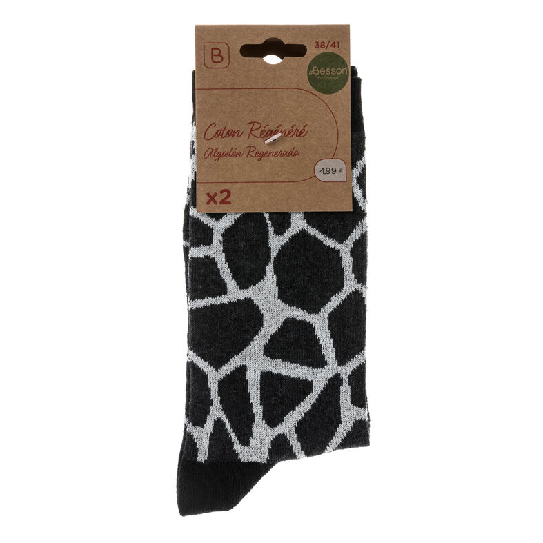 Calcetines y medias negras para mujer