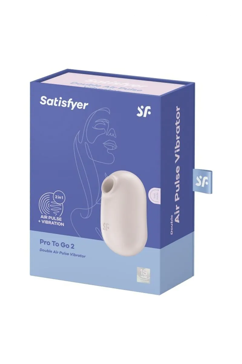 Satisfyer Masażer Pro To GoBeige