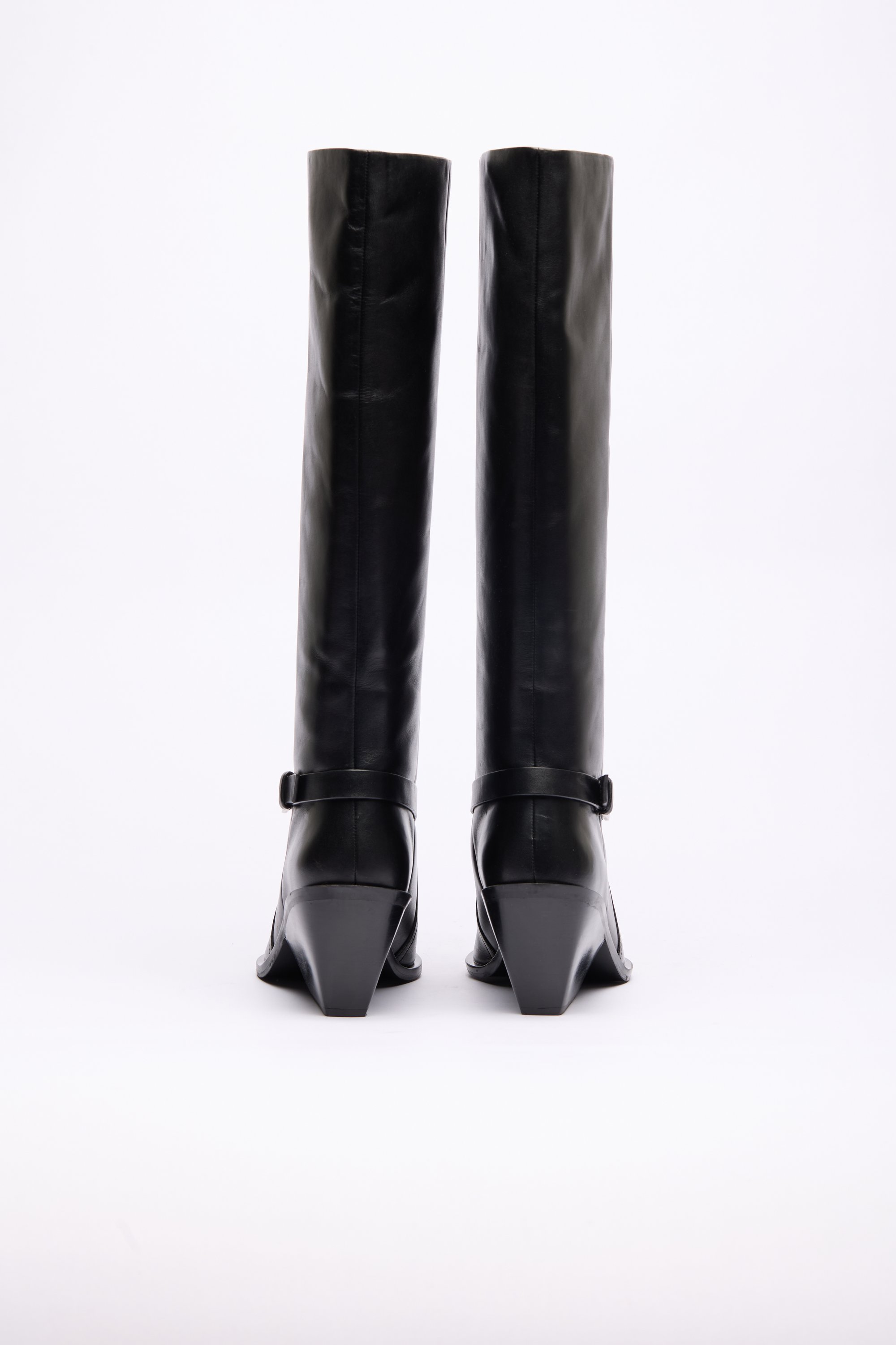 Zign Studio LEDER - Keilstiefel - schwarz