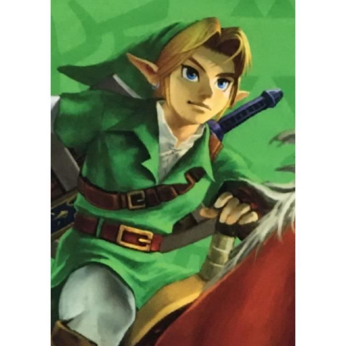 Coperta Sherpa - ZELDA - Link ed Epona - 100 x 150 cm