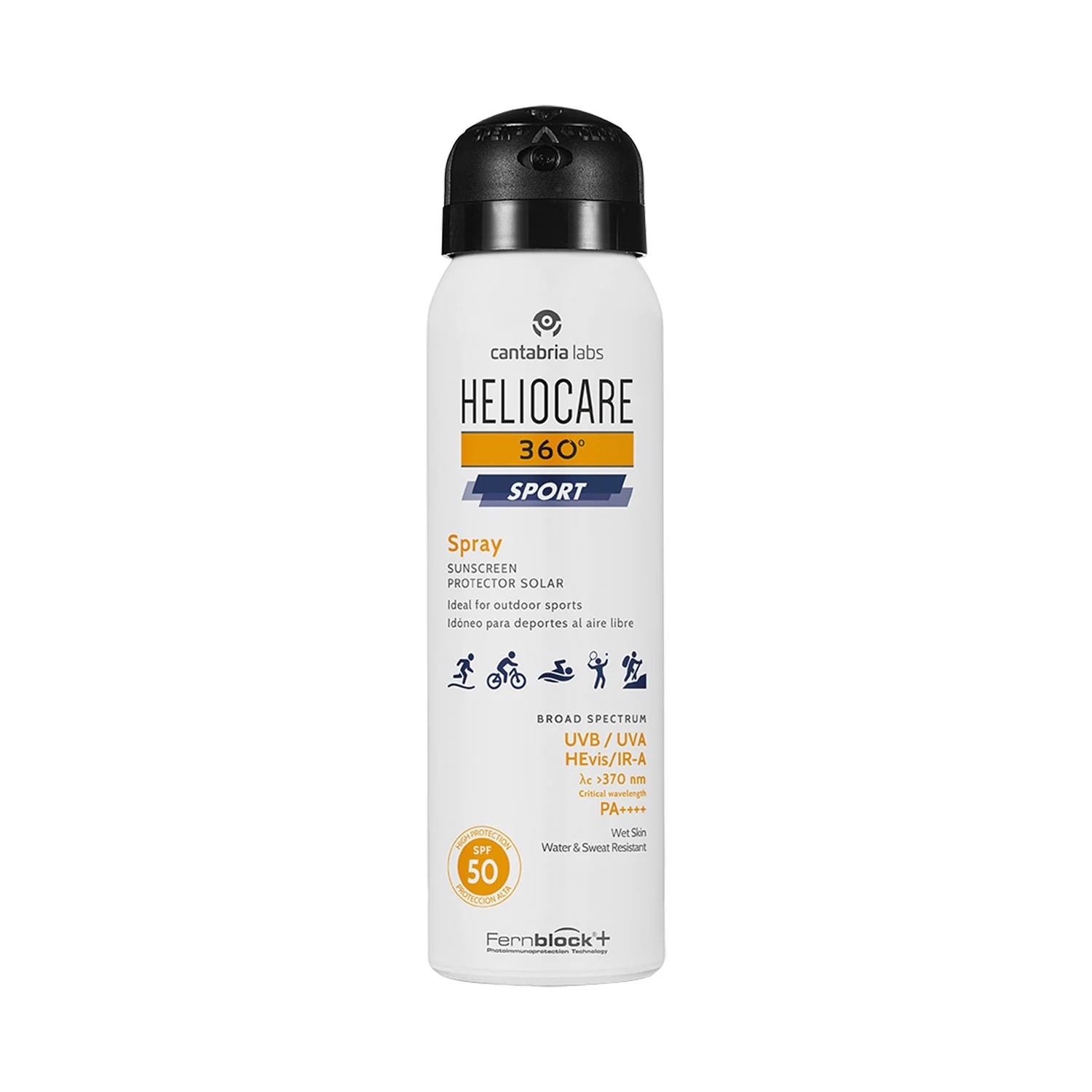 HELIOCARE Heliocare 360° Sport Spray 100 ml Zonnebrandcrème voor het lichaam