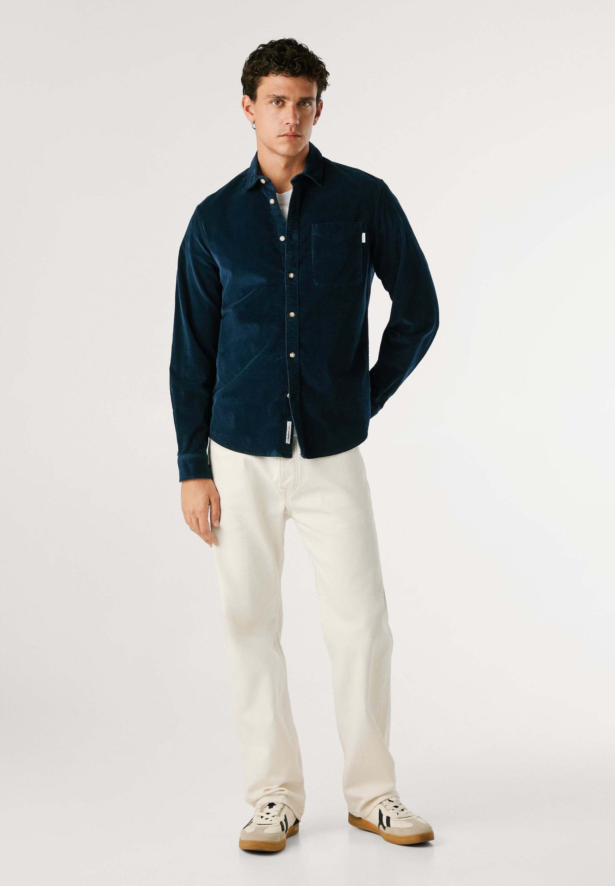 Pepe Jeans CLAYTON - Hemd - Dulwich-Blau