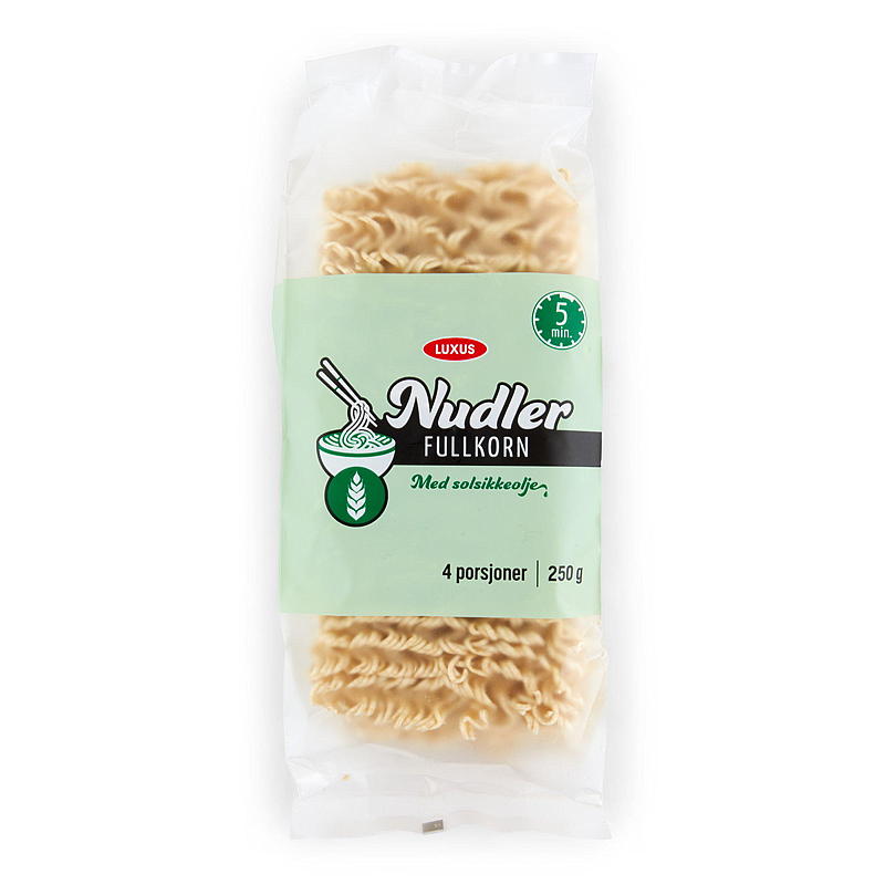 Lyxiga fullkornsnudlar 250 g
