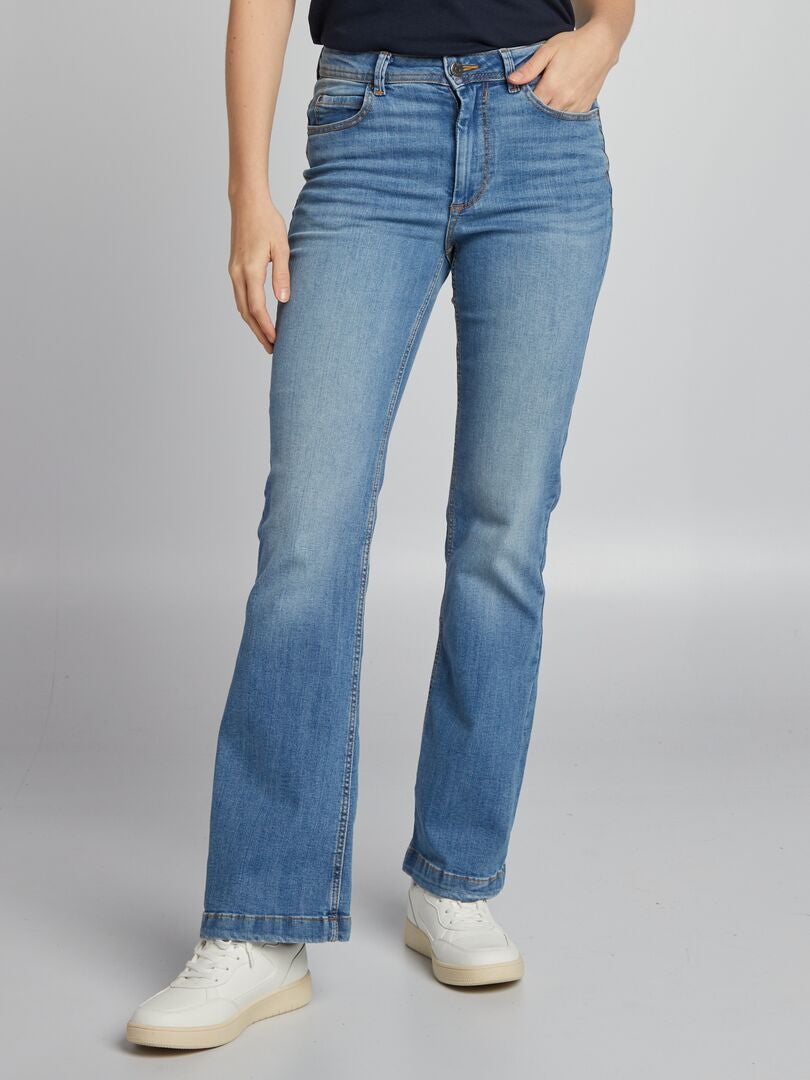 Calça boca de sino 'JDY' - AZUL