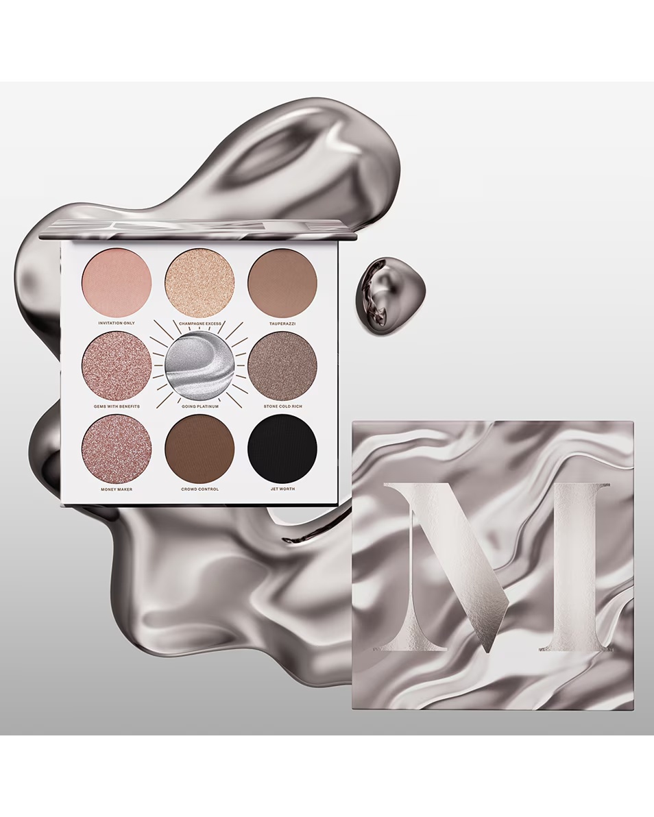 Paleta Artistry Morphe Rich & Foiled devine platină