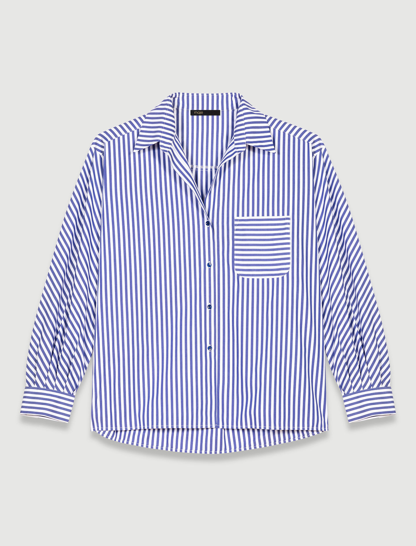 Gestreept shirt - Blauw