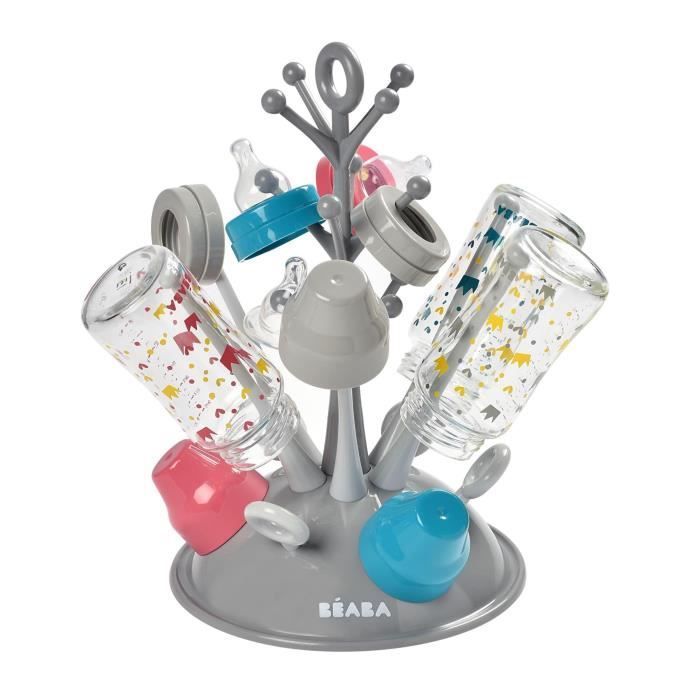 BEABA, scolabiberon a forma di albero, grigio
