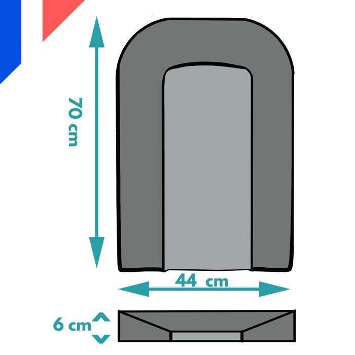Fasciatoio ad anelli | PVC impermeabile, prodotto in Francia | Lapinou