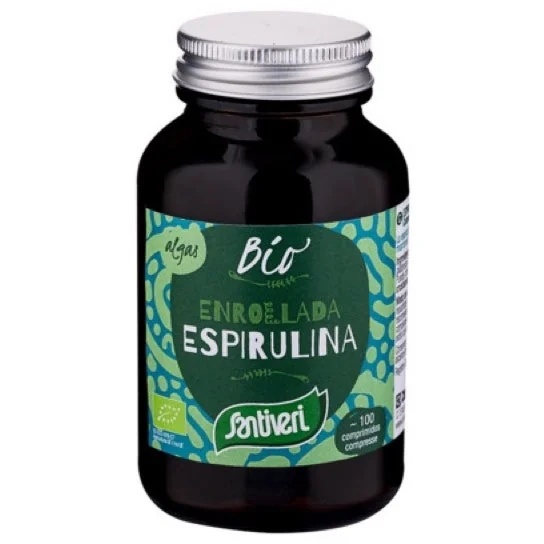 SANTIVERI Biologische Spirulina-algen 100 tabletten