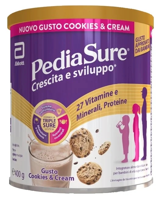 PEDIASURE Pediasure - cookies et crème 400 g