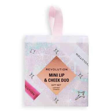 Dárková sada Makeup Revolution Set Cheek and Lip Duo Sada Blush Bomb Cream Blusher Pout Bomb 1 ks 1 ks