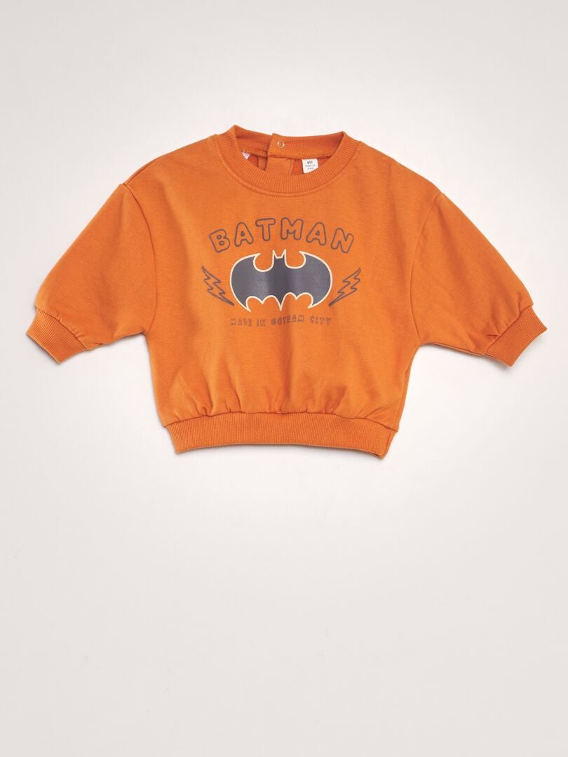 'Batman' sweatshirt + legging set - 2-delig - ORANJE