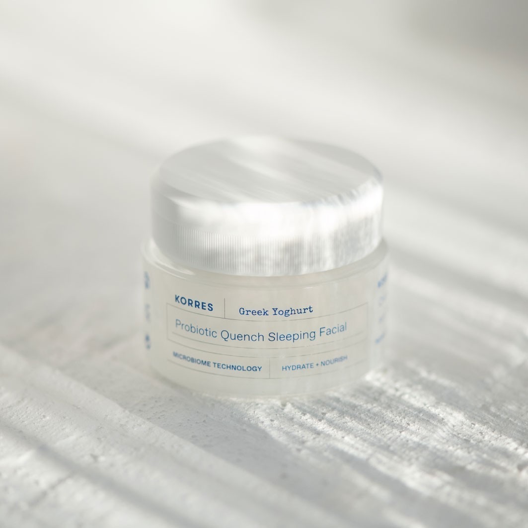 KORRES nočna krema GRŠKI JOGURT pomirjujoča probiotična nočna krema - 40 ml