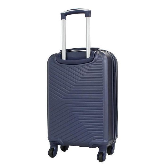 Maleta de cabina y neceser de 4 ruedas Alistair Iron Collection - ABS ultrarresistente - Azul