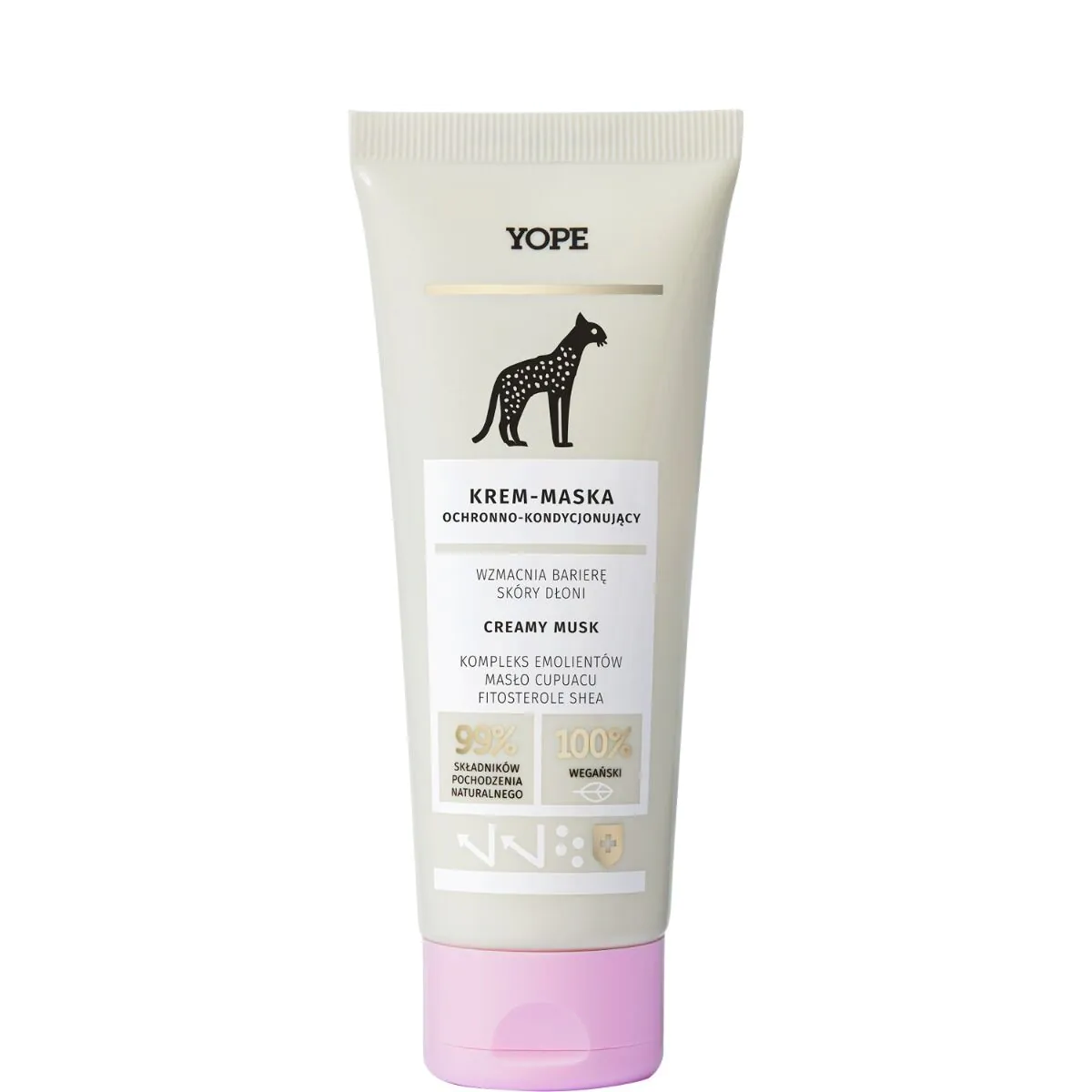 Yope Creamy Musk - Krem-maska do rąk 50 ml