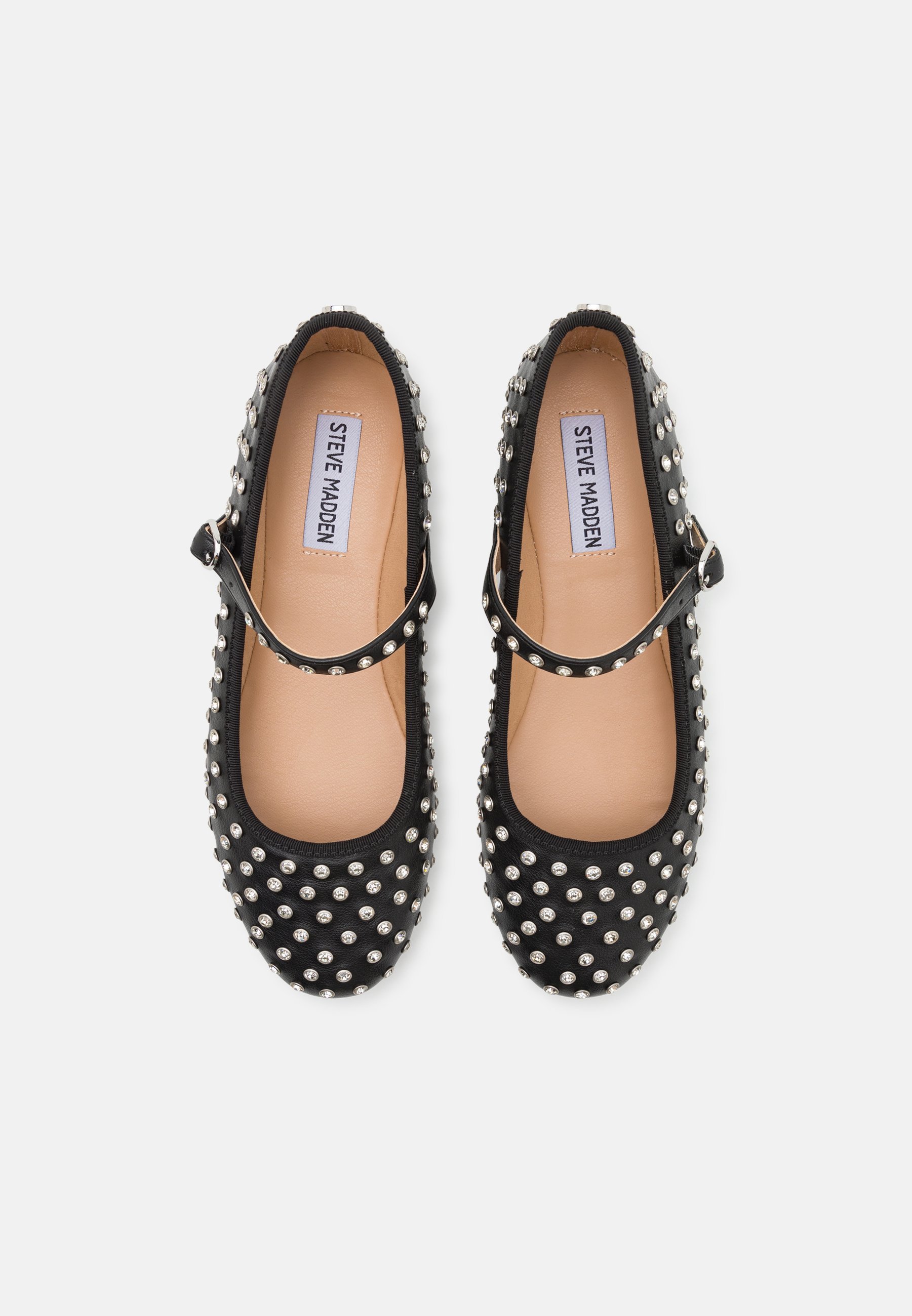 Steve Madden VINETTA-R - Ballerine con cinturino alla caviglia - strass