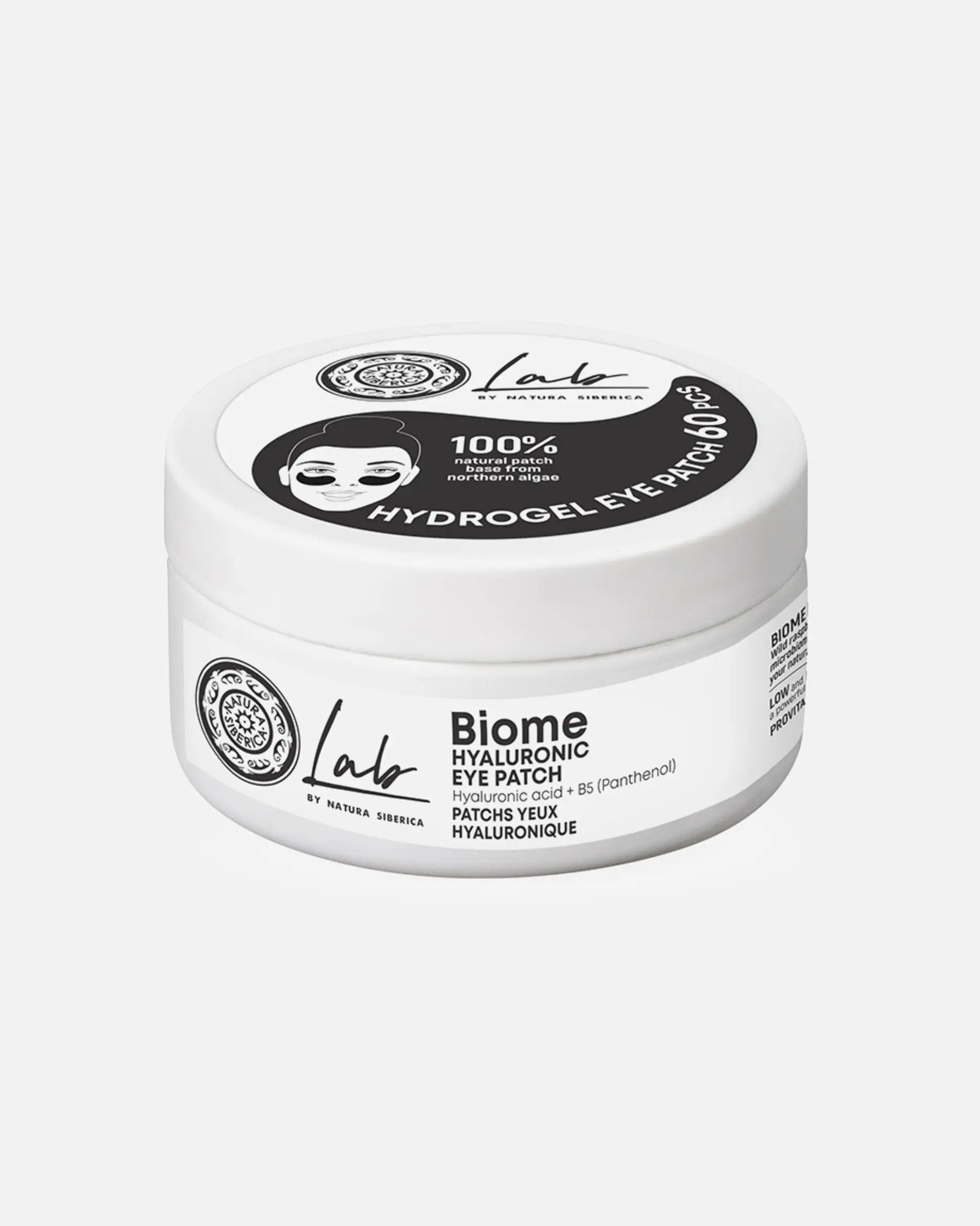 Natura Siberica LAB BIOME Patchs pour les yeux à l'acide hyaluronique
