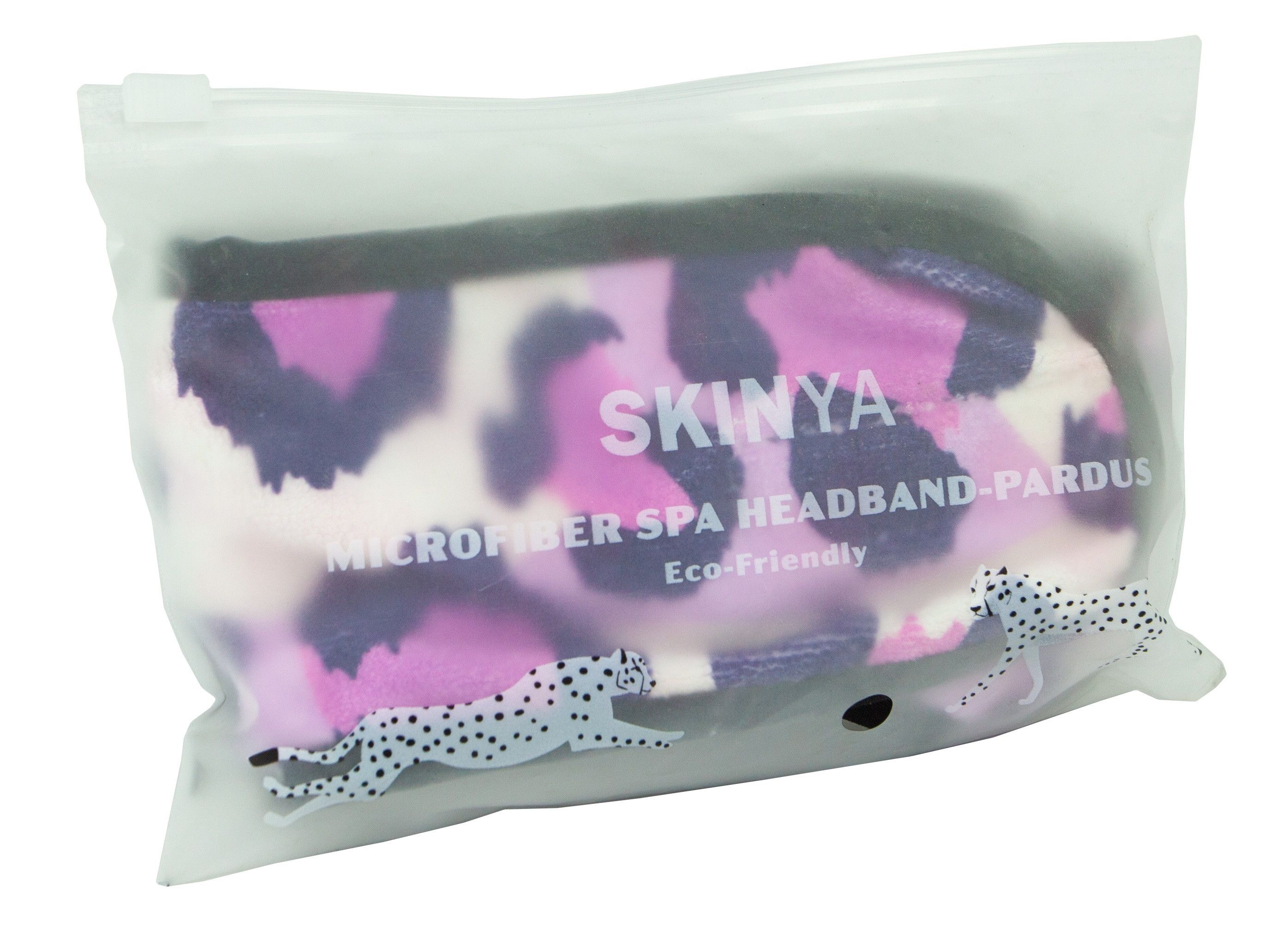 Skinya Leopard traka za glavu od mikrofibera Trake za glavu i turbani
