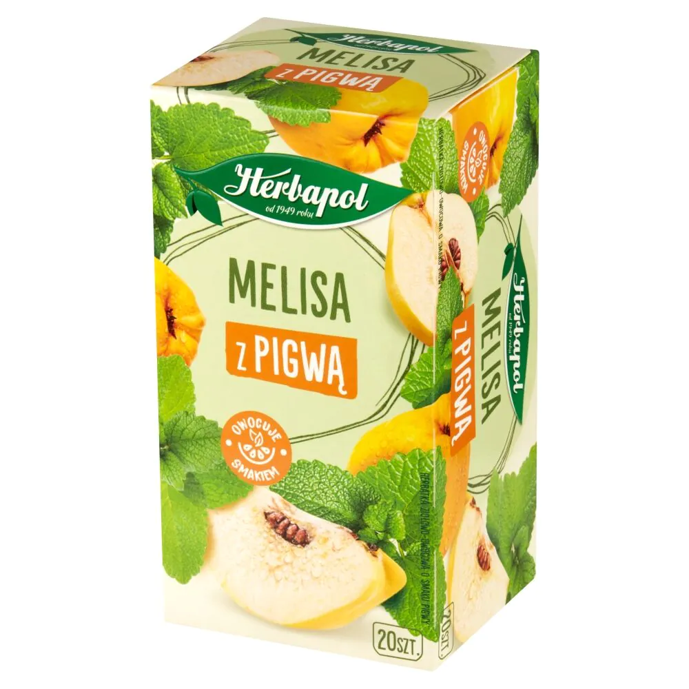 Herbapol Zielnik Polski Herbata, melisa z pigwą