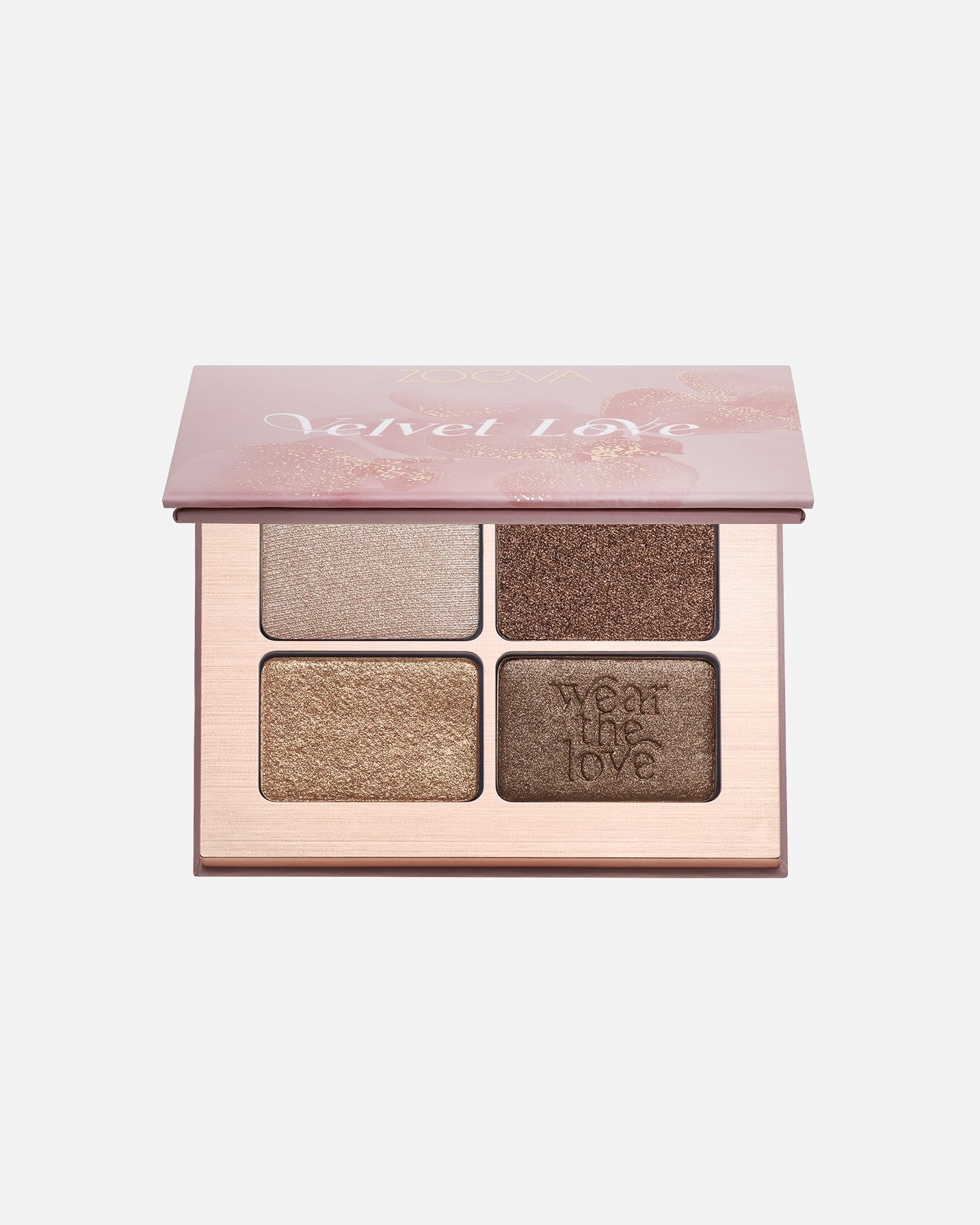 ZOEVA senčilo za oči VELVET LOVE štiridelno senčilo za oči - 6 g