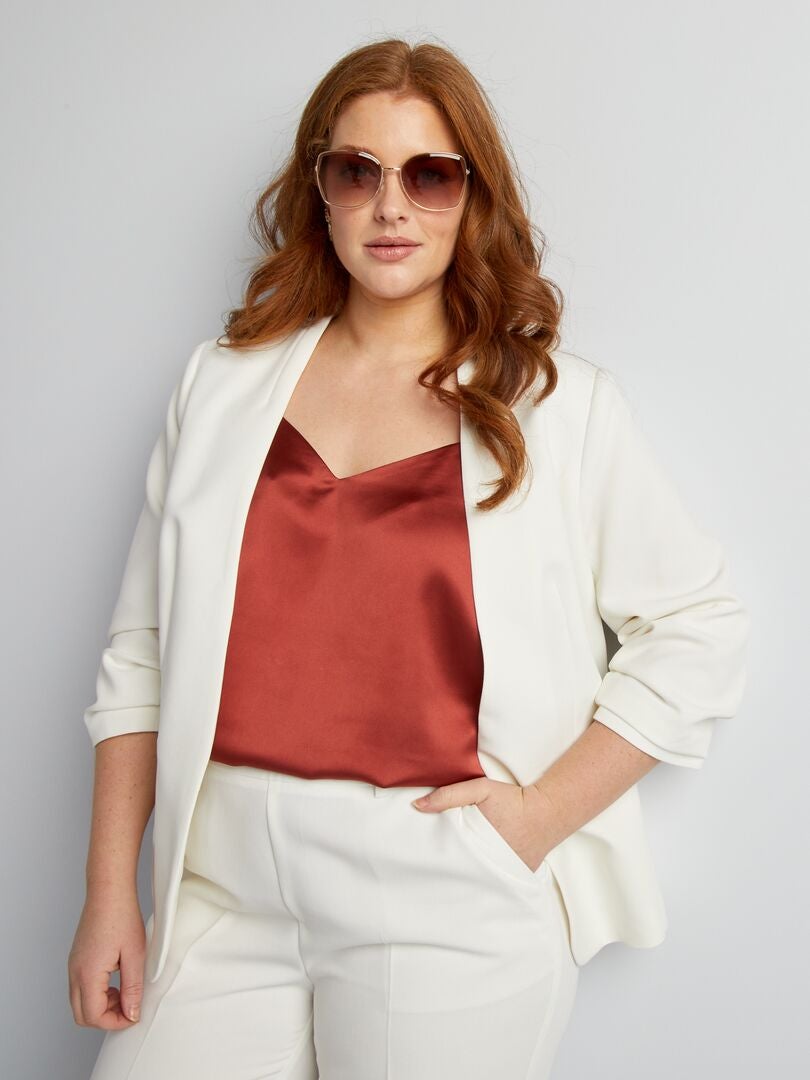 Blazer sob medida - BRANCO
