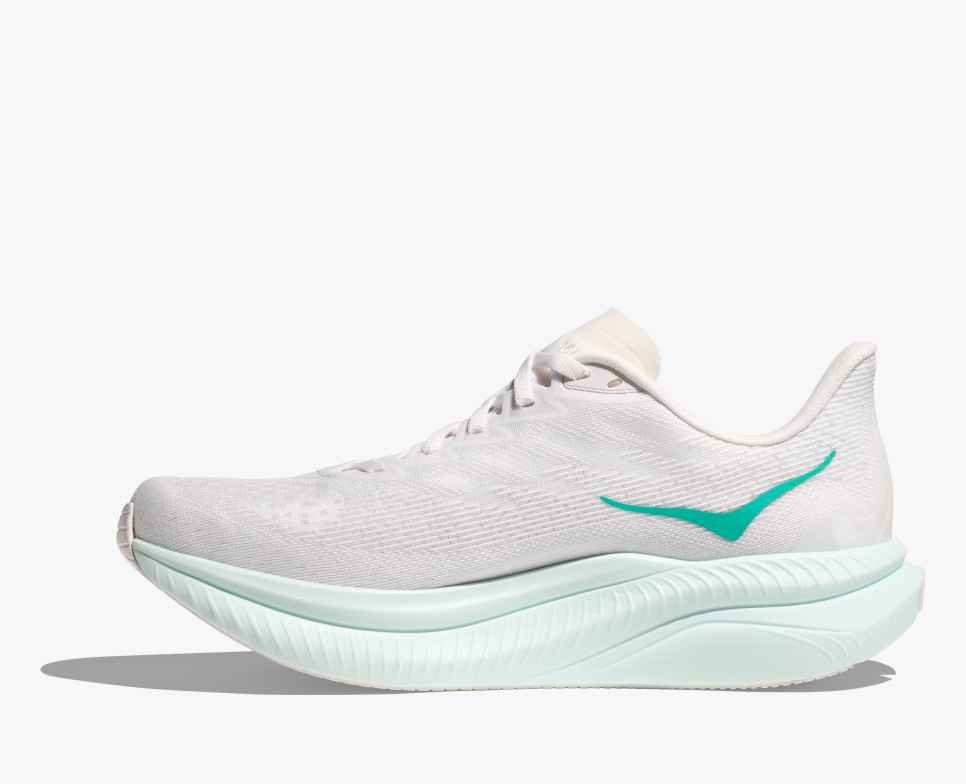 HOKA Mach 6 Λευκό / Σταγόνα