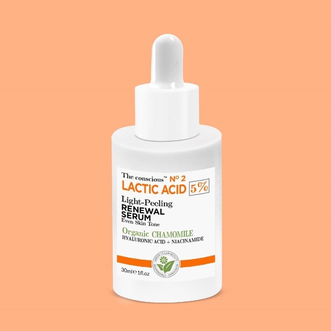 Theconscious™ Serum protiv starenja Serum za piling s mliječnom kiselinom – 30 ml