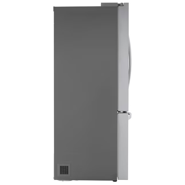 LG Counter-Depth MAX 26,5-cu ft (750 Liter) French-Door-Kühlschrank mit Eiswürfelbereiter (Edelstahl) ENERGY STAR