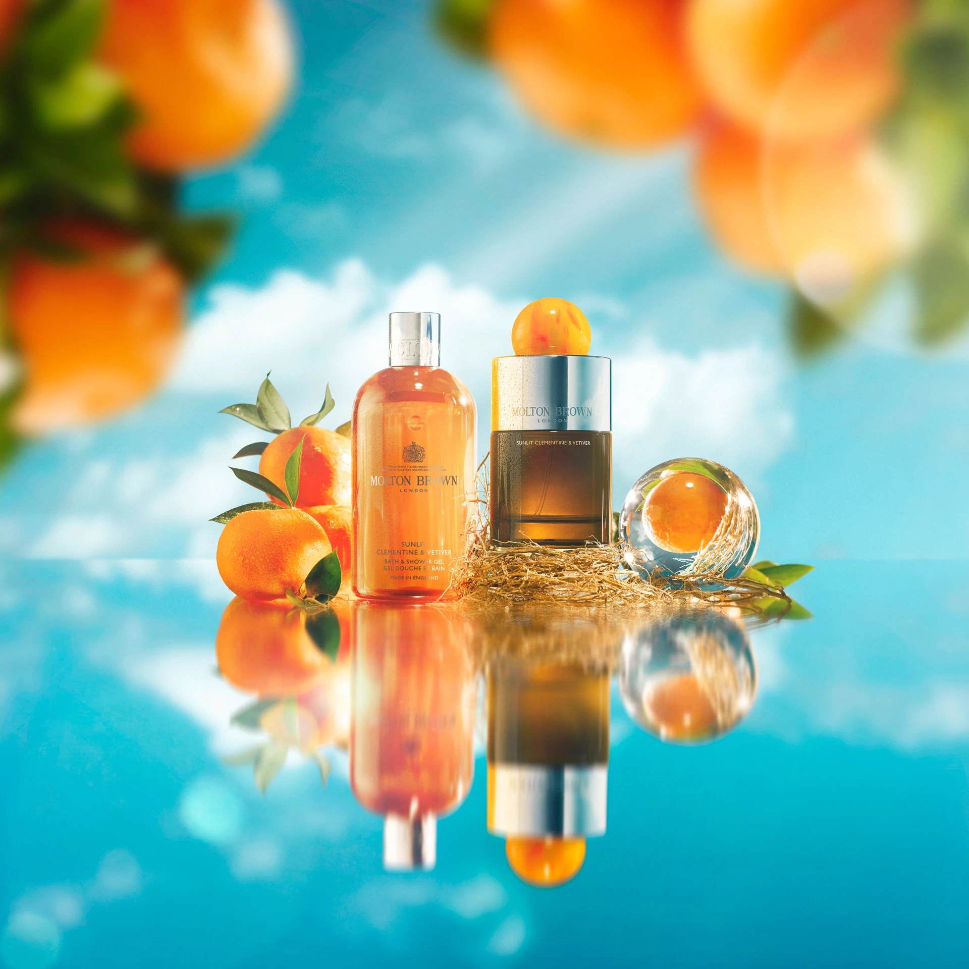 Sunlit Clementine & Vetiver EdP 100 ml - Molton Brown