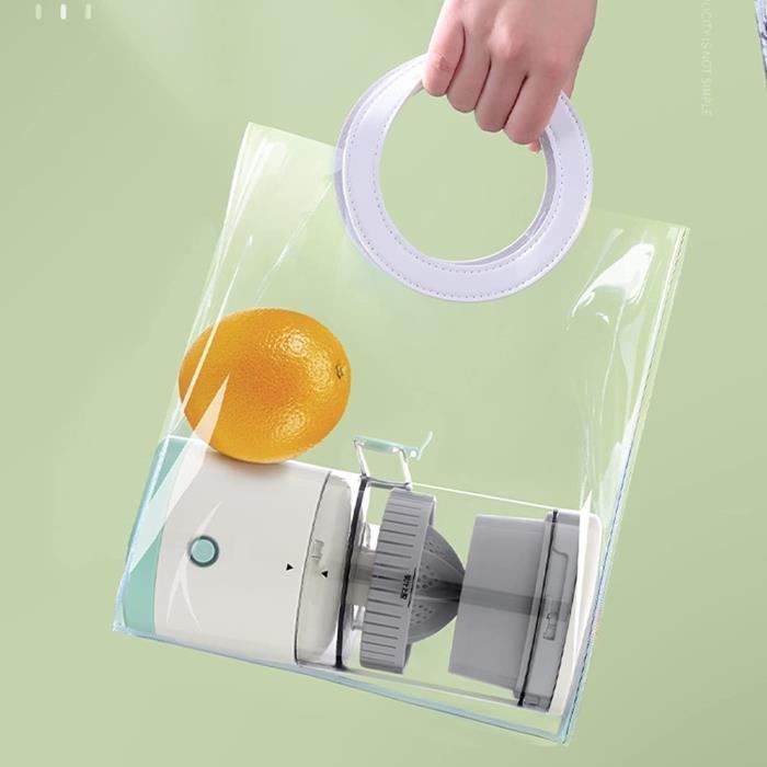 Elektrische citruspers - Multifunctioneel - Draagbaar - Draadloos opladen via USB - Gemakkelijk schoon te maken