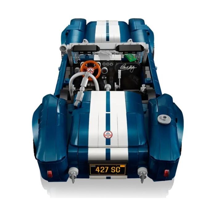 Maquette de voiture ancienne - LEGO - 10357 - Shelby Cobra 427 S/C - Modèle pour adultes - Multicolore