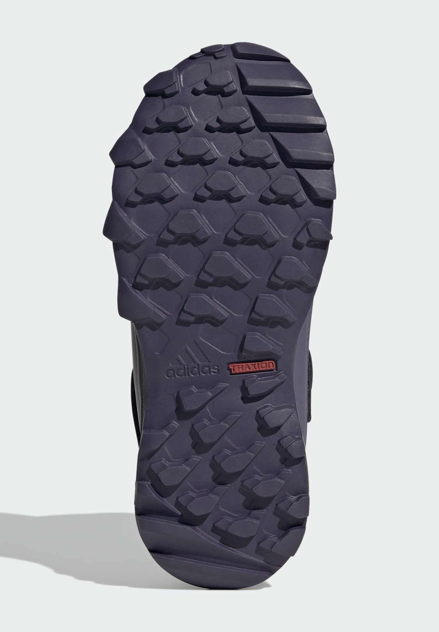 Adidas Terrex UNISEX - Stivali invernali - prugna aurora/acqua semi flash/prugna cipria