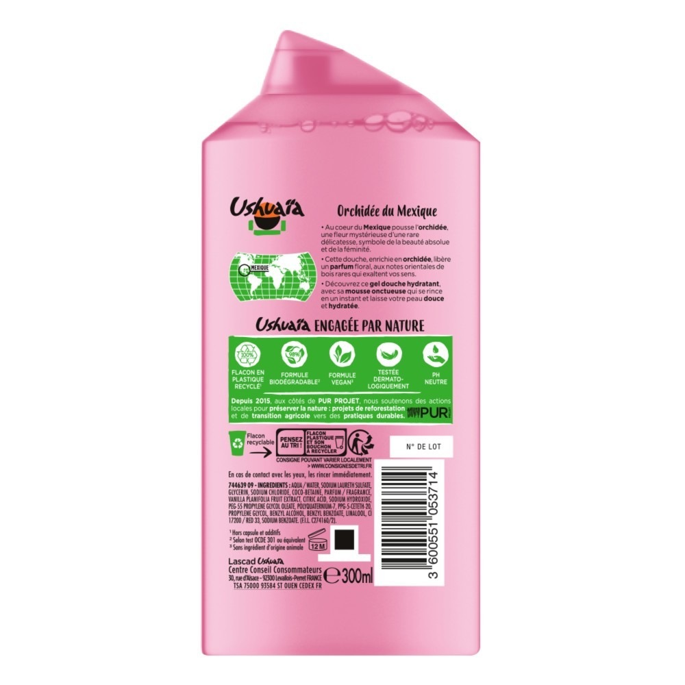 Ushuaïa Douche Beauté Orchidée