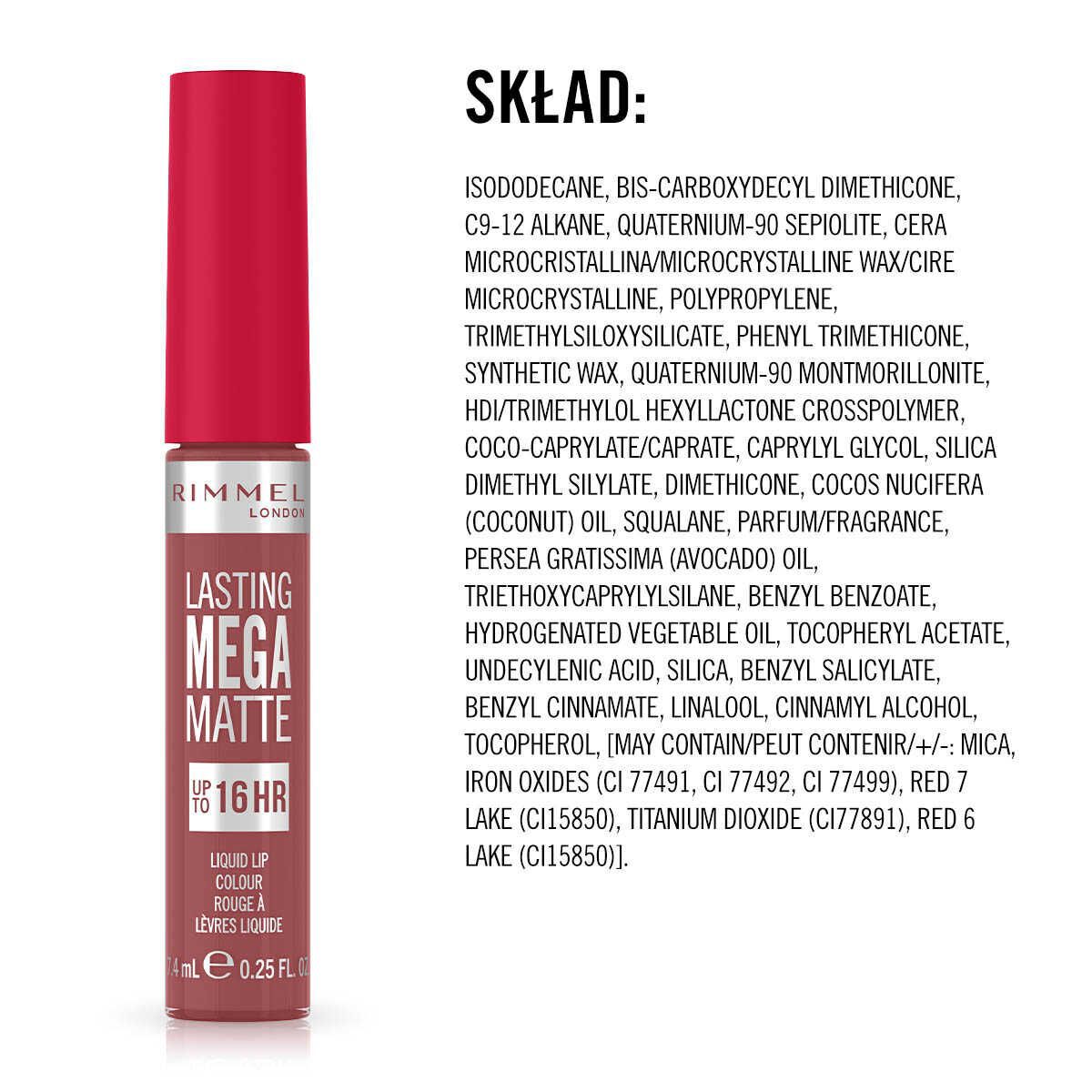 Rimmel Lasting Mega Matte -luomiväri
