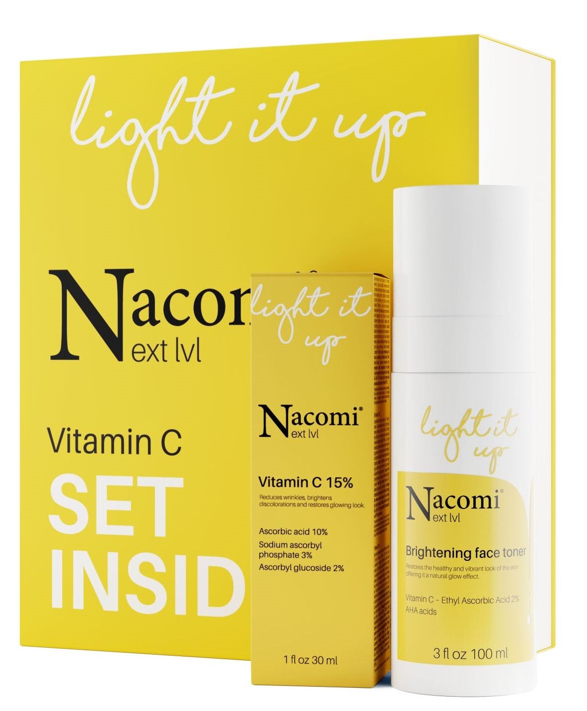 Kozmetični seti z vitaminom C Next Level Set