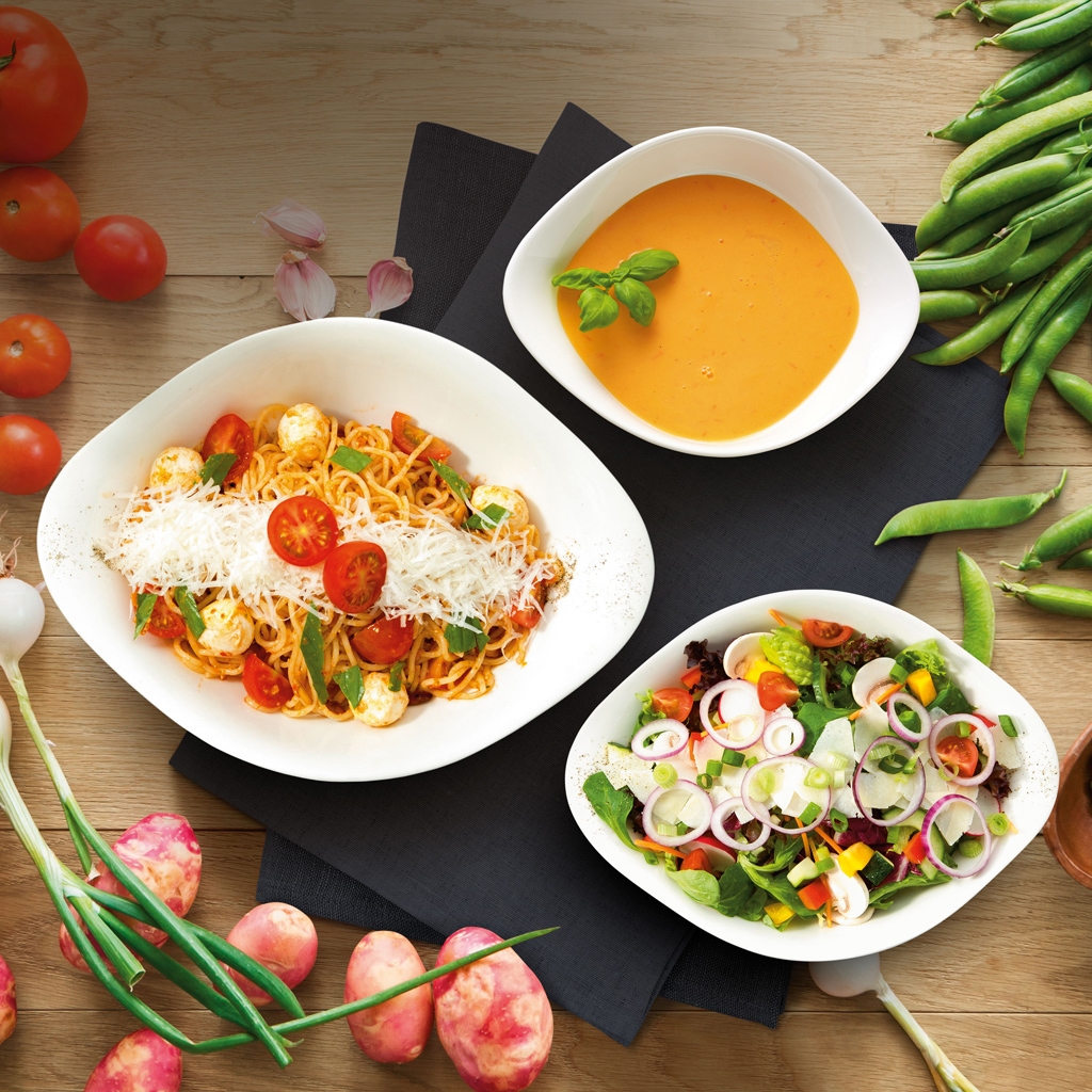 Service de table Villeroy & Boch, 6 pièces (trio). Vapiano – 1 pièce